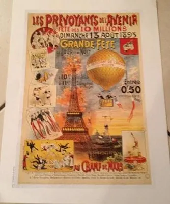 Immagine prodotto di I Preveggenti del Futuro - Torre Eiffel - Poster 24x30 cm