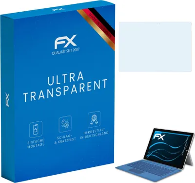 Produktbild von atFoliX FX-Clear 2x Schutzfolie kompatibel mit Microsoft Surface Pro 3 Displayschutzfolie