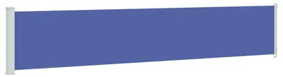 Obrázok produktu pre vidaXL Bočná markíza, výsuvná, 117 x 614 cm, modrá