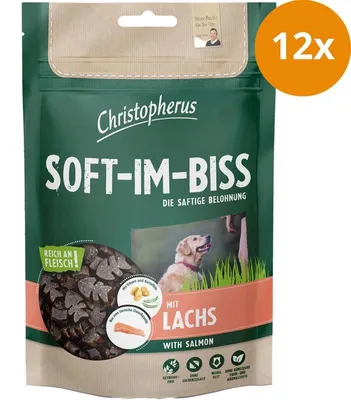 Image de Christopherus Soft-Im-Biss avec saumon 125 g