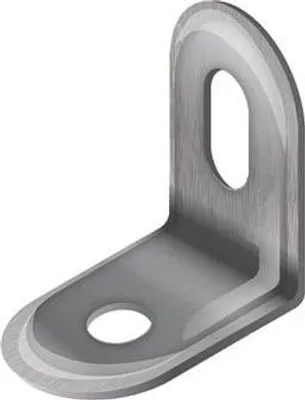 Produktbild von Möbelkonsole aus Metall, Silber, Maße 26 x 40 x 22 cm, 1,0 mm Materialstärke