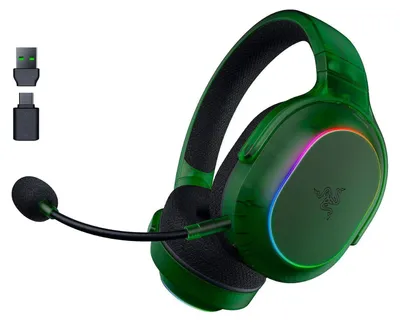 Obrázek produktu pro Razer Barracuda X Chroma, Bezdrátový, Hraní, 20 - 20000 Hz, 285 g, Sluchátka s mikrofonem, Zelená