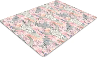 Obrázek produktu pro Ochranná podložka pod podlahu - Ochranná podložka pod židli - Podložka pod podlahu - 100x70 cm - Lebka