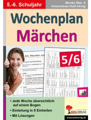 Obrázok produktu pre Wochenplan Märchen 5/6