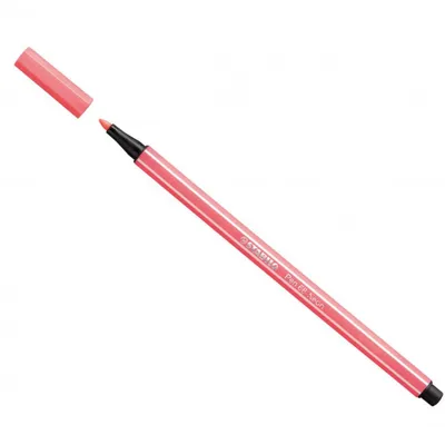 Obrázek produktu pro Prémiové plnicí pero - STABILO Pen 68 - jedno pero - neonově červené
