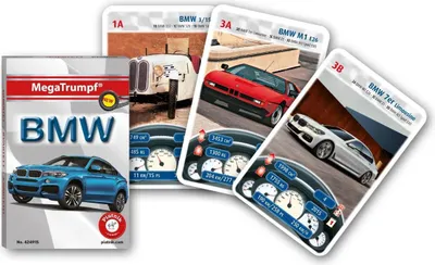 Produktbild von BMW Quartettspiel - Kartenspiel für Autoliebhaber ab 6 Jahren