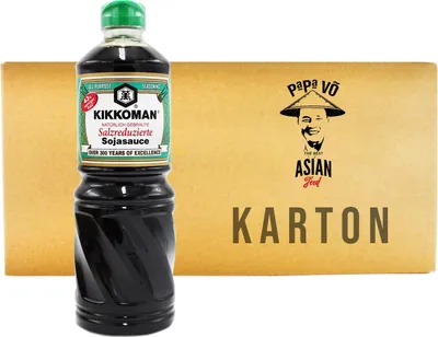 Produktbild von Kikkoman Sojasauce salzreduziert 6x1L PET