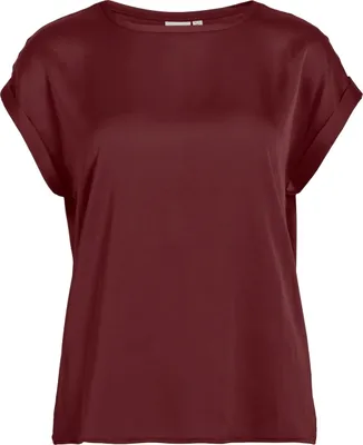 Produktbild von Vila VIELLETTE S/S Satin TOP - NOOS