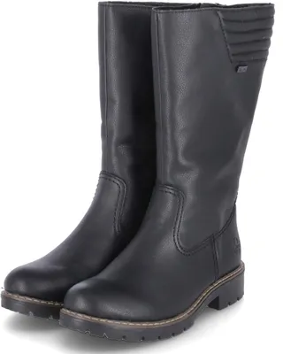 Zdjęcie produktu dla Rieker damskie buty zimowe czarna sztuczna skóra rozmiar: 39