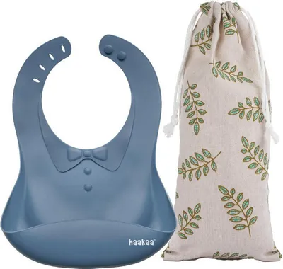 Produktbild von Haakaa Baby Lätzchen - Blau