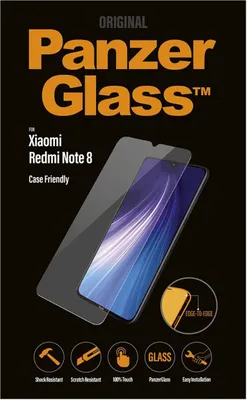 Produktbild von PanzerGlass Case Friendly Displayschutzfolie Xiaomi Redmi Note 8