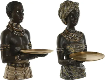 Image de Figurine décorative Home ESPRIT (2 pièces)