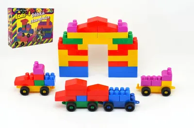 Immagine prodotto di Set di costruzioni LORI 4 in plastica 100 pezzi in scatola 23x25x20cm