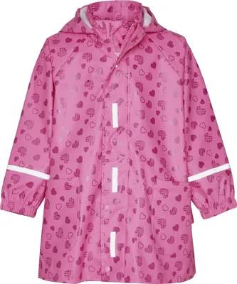 Produktbild von Regenmantel Herzen Mädchen Rosa Größe 116