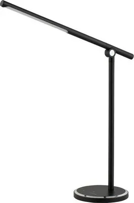 Obrázek produktu pro Stolní lampa LED černá 42 cm hliník 400 lm moderní stolní lampa