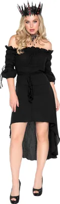 Image de Robe en gaze noire, taille M-L