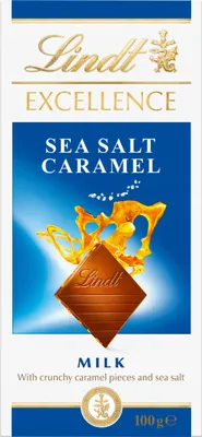 Zdjęcie produktu dla Lindt EXCELLENCE Milk Caramel Salt 100g