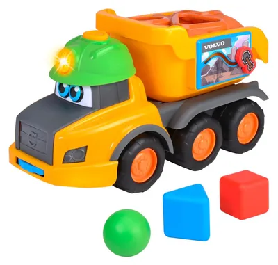 Produktbild von Spielzeugauto Sortierfahrzeug LKW - Mit Licht und Sound - Ab 1 Jahr - 30 cm