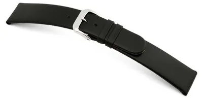 Produktbild von Happel Lederband Merano 16mm schwarz glatt