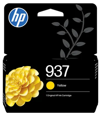 Produktbild von HP 937 Tintenpatrone Gelb Original – 800 Seiten Standardertrag