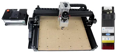 Obrázek produktu pro CNC frézka, gravírovací stroj, stůl z MDF, offline ovladač, pouze stroj (doplnit 20W laser)