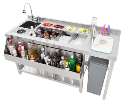 Image de Station de bar haut de gamme pour cocktails