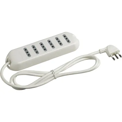 Produktbild von bticino 3630D Verlängerungskabel 5 m 6 AC-Ausgänge Drinnen Weiß