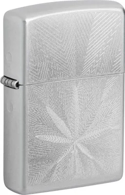 Produktbild von Zippo Sturmfeuerzeug Cannabis, Benzin, Windproof, USA, Lebenslang, 60007207