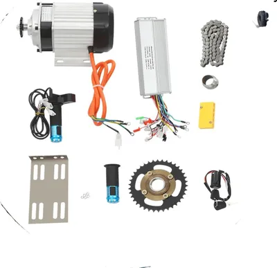 Obrázek produktu pro Sada bezkartáčového elektromotoru, 48 V, 1000 W, 3stupňová převodovka, točivý moment 3,35 N·m, kompatibilní s elektrokolem a elektrickým tříkolovým kolem