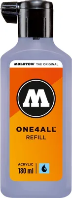 Produktbild von Nachfülltinte One4All für Permanentmarker 180ml blauviolett pastell Packung mit 10 Stück