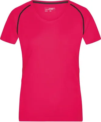 Produktbild von Funktions-Shirt für Fitness und Sport bright-pink/titan, Gr. M
