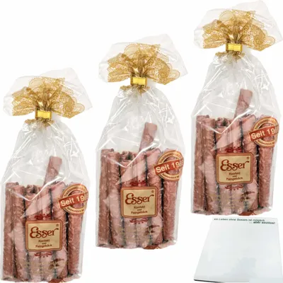 Produktbild von Esser Schlotfeger mit Vollmilchschokolade 3er Pack (3x175g Beutel) + usy Block