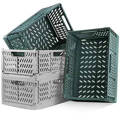 Obrázok produktu pre Sada 4 skladacích úložných boxov do domácnosti