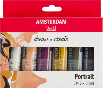 Produktbild von Amsterdam 17820502, Multi, Acrylfarbe, Flüssigkeit, 6 Stück(e)
