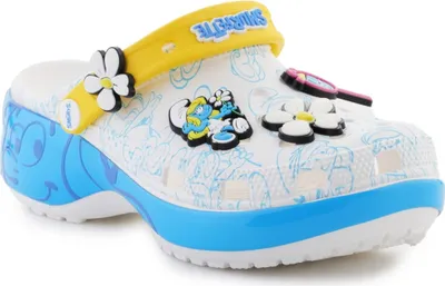 Produktbild von Crocs Schlümpfe Plattform Clog 210822-90H Multi EU 37/38