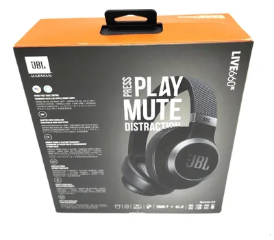 Produktbild von JBL Over Ear Kopfhörer Headphones Live 660NC Bluetooth Drahtlos Schwarz Soundqualität
