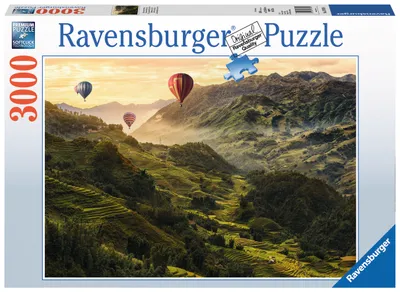 Produktbild von Ravensburger Puzzle Reisterrassen in Asien