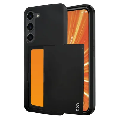 Productafbeelding van R2B Samsung Galaxy S23 Plus Hoesje met Pasjeshouder – 3 Pasjes – Incl. Screenprotector
