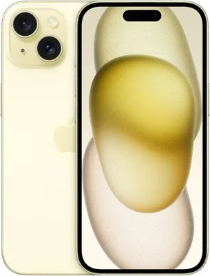 Produktbild von Apple iPhone 15 , 15,5 cm (6.1"), 2556 x 1179 Pixel, 256 GB, 48 MP, iOS 17, Gelb