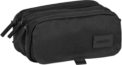 Produktbild von Safta Basic Big Triple Federmäppchen Schwarz  Mann Schwarz One Size