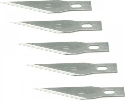 Immagine prodotto di Pichler Modellbau C9862 Lame di ricambio Hobby#1 lame Argento
