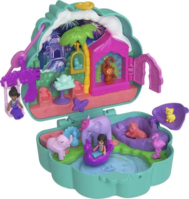 Produktbild von Polly Pocket HWN97, 4 Jahr(e), Mehrfarbig, Kunststoff