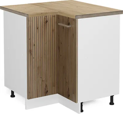 Zdjęcie produktu dla Szafka narożna Vicco R-Line Dąb rzemieślniczy 75.6 cm , BP Dąb, Model 49234