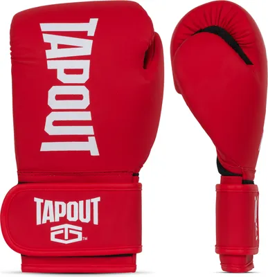 Image de Gants de boxe en similicuir HOOKY Rouge/Blanc 14 oz Tapout