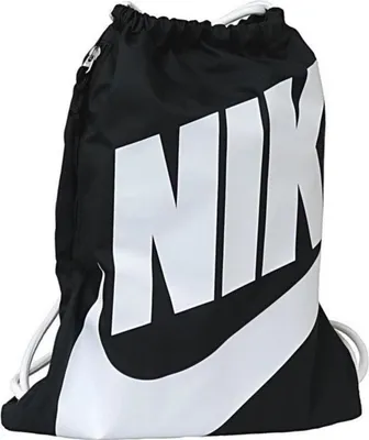 Produktbild von Nike Nike Heritage Gymsack Black/White/White -