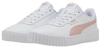 Produktbild von Puma - Damen Sneaker "Carina 3.0", Leder PP7009 (38 EU) (Weiß/Pink)
