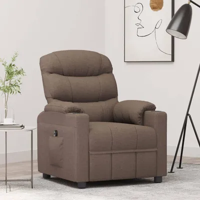 Obrázek produktu pro The Living Store Lehátko Electric Taupe Fabric