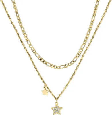 Produktbild von Double gold plated necklace with pendants Aurora SAR25