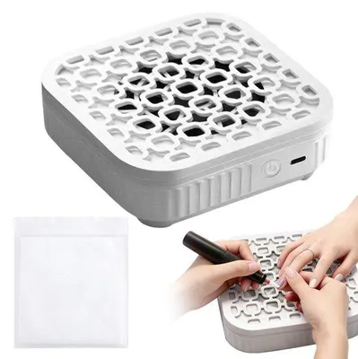 Zdjęcie produktu dla Elzusha - Odkurzacz do zbierania pyłu podczas manicure