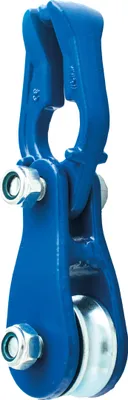 Produktbild von Seilrolle mit Verkürzungslasche Güte 10 zul. Zugkraft LC: 6000 daN, Kette Ø: bis 8 mm